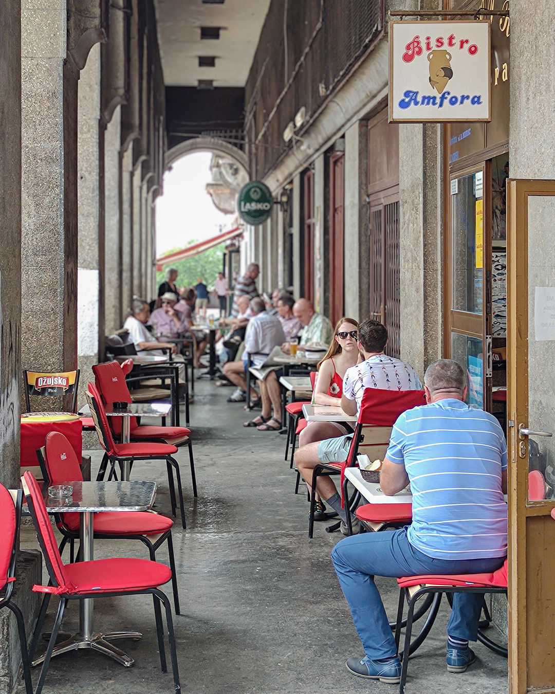 Zagrebas tirgus. Zagreba, Horvātija. Četratā pa Eiropu – 6. sērija